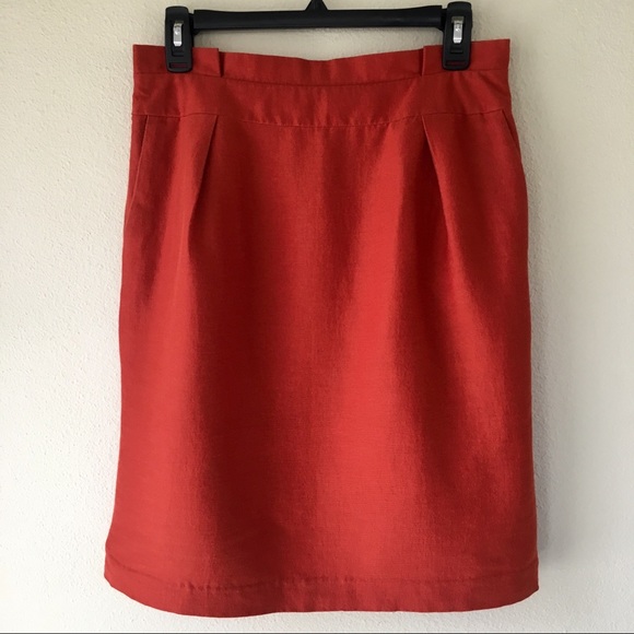 Banana Republic Factory Dresses & Skirts - Banana Republic Factory Cotton/Silk Pencil Skirt